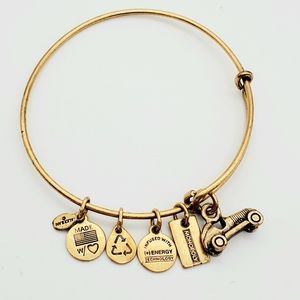 Alex and ani monopoly car bracelet